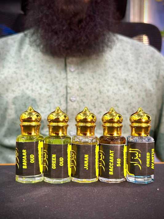 ✨ Premium Attars Bundle – 5 Luxury Fragrances in One Deal! ✨